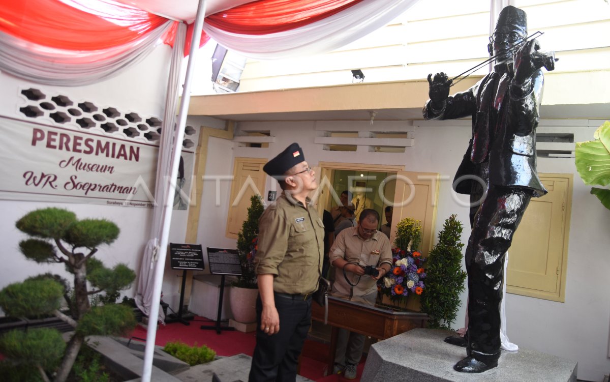 PERESMIAN MUSEUM WR SUPRATMAN ANTARA Foto