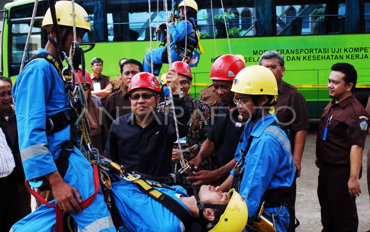 KESELAMATAN KERJA | ANTARA Foto