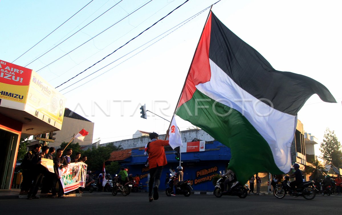 SOLIDARITAS UNTUK PALESTINA | ANTARA Foto