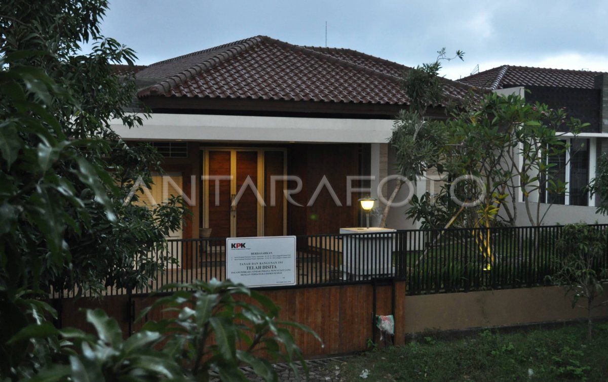 Rumah Disita Kpk Antara Foto