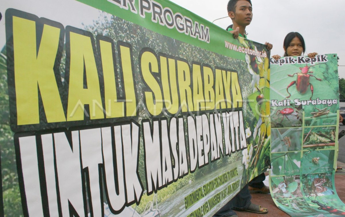 Pencemaran Sungai Antara Foto