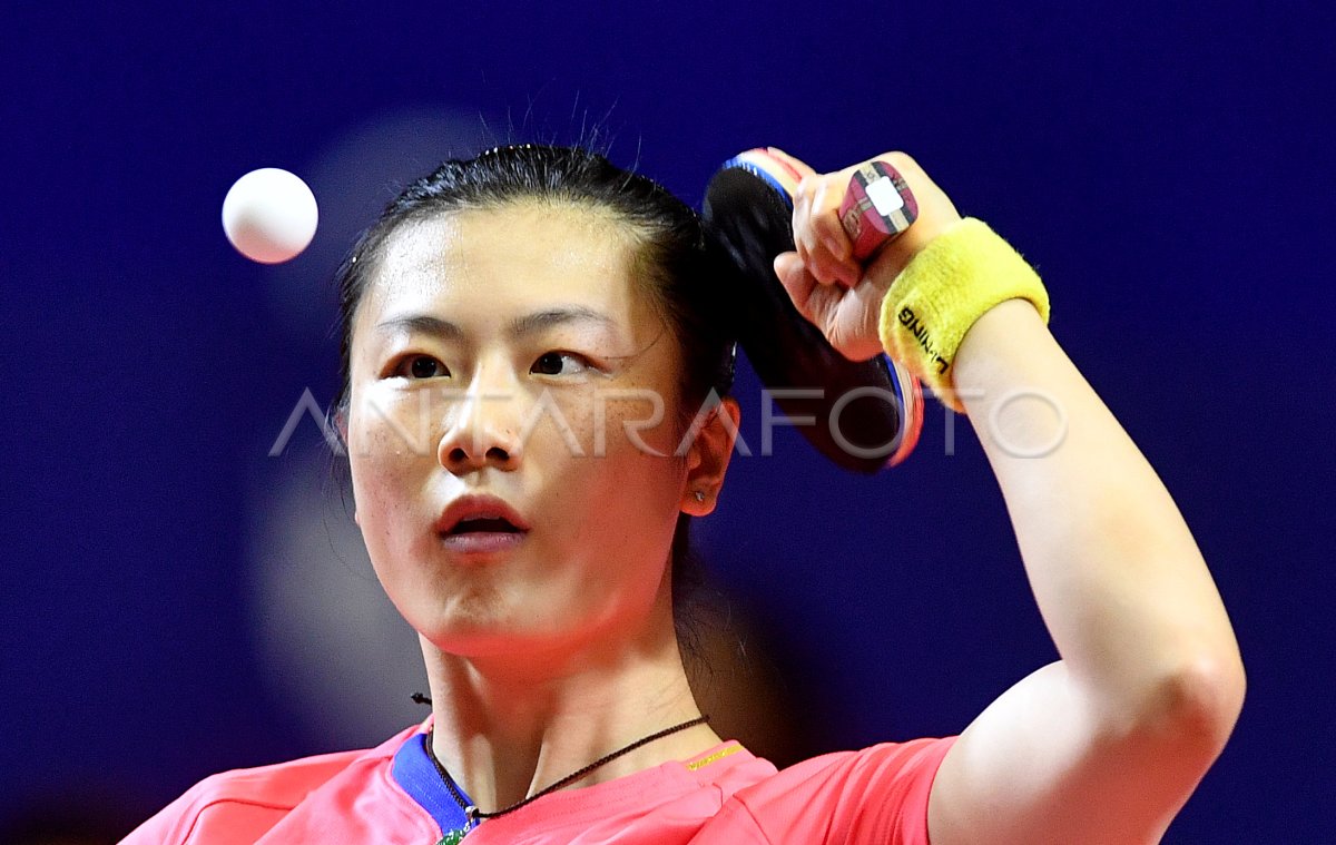 Tim Tenis Meja Putri China Kalahkan Singapura Antara Foto 1959