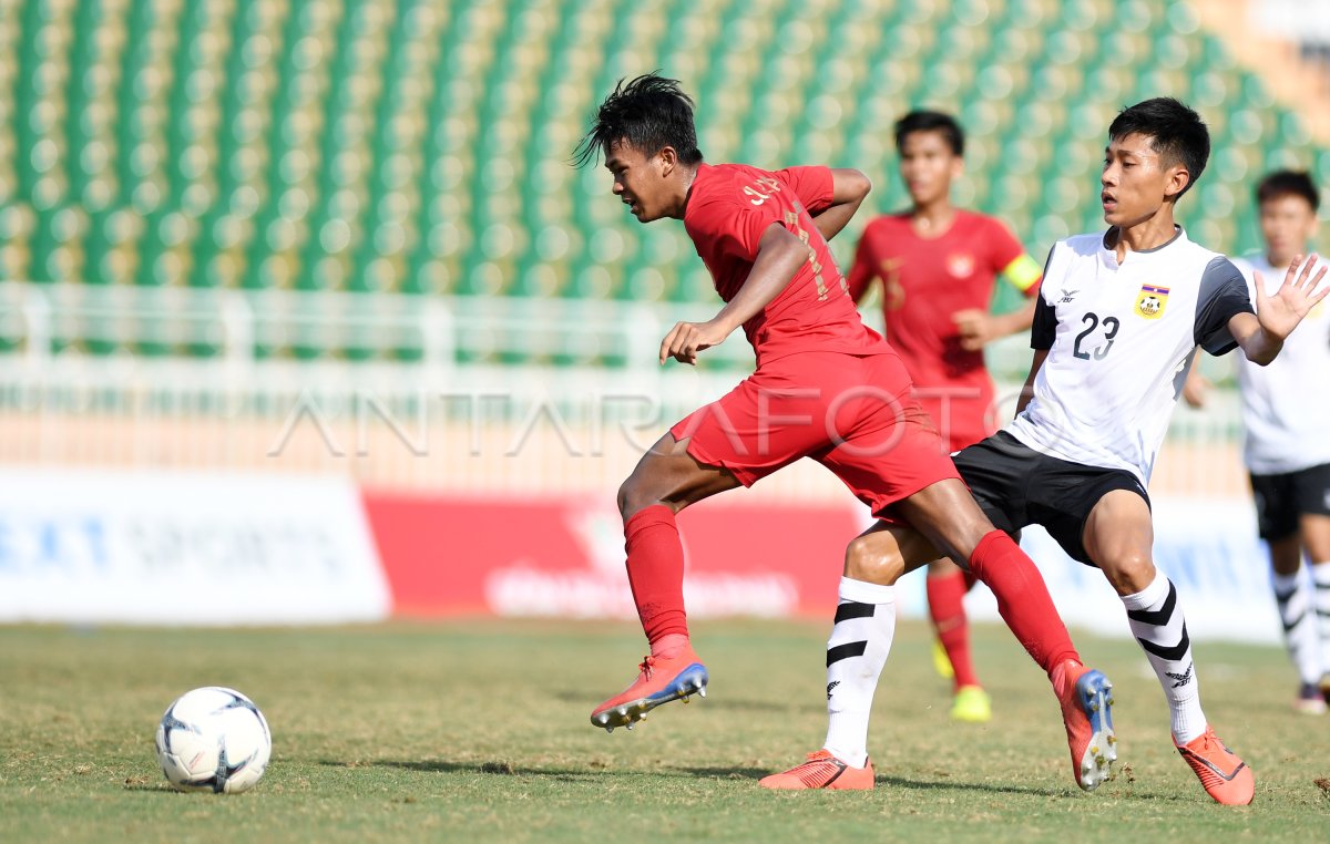 INDONESIA Vs LAOS | ANTARA Foto