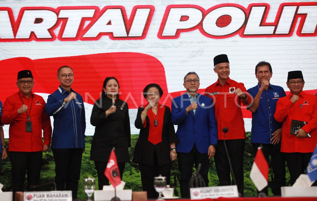 PAN Kunjungi PDI Perjuangan | ANTARA Foto