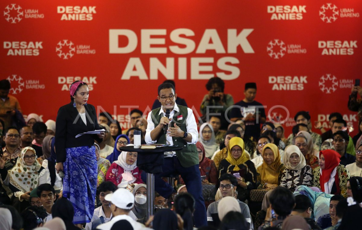 Desak Anies Di Jakarta | ANTARA Foto