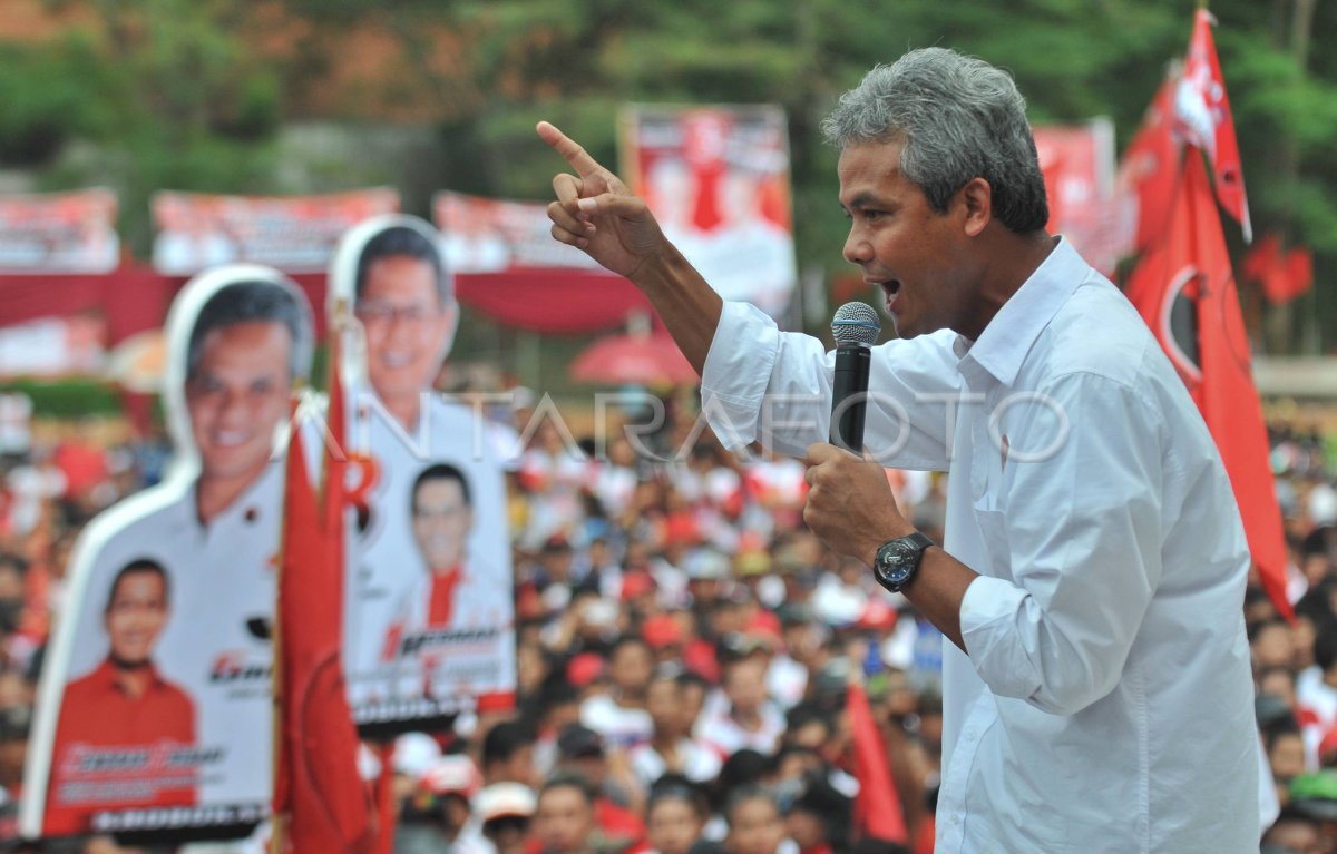 KAMPANYE GANJAR PRANOWO | ANTARA Foto