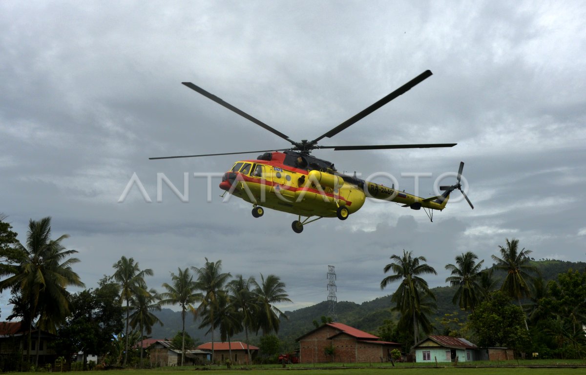 bantuan logistik yang dibawa oleh pesawat Hercules