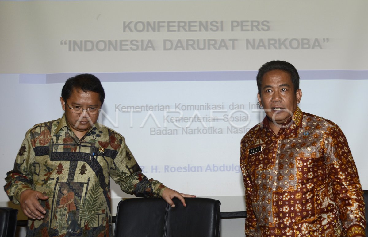 INDONESIA DARURAT NARKOBA | ANTARA Foto