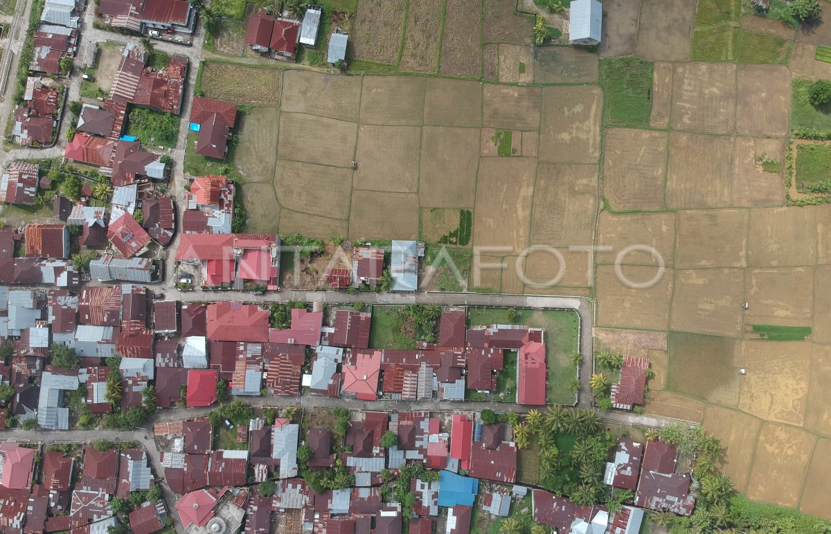 PENYUSUTAN LAHAN BAKU SAWAH | ANTARA Foto