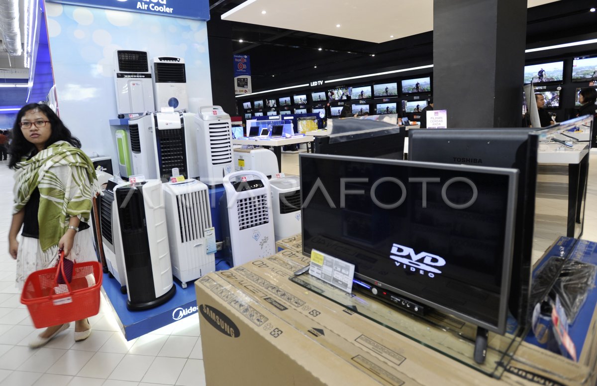 PENJUALAN PRODUK ELEKTRONIK ANTARA Foto