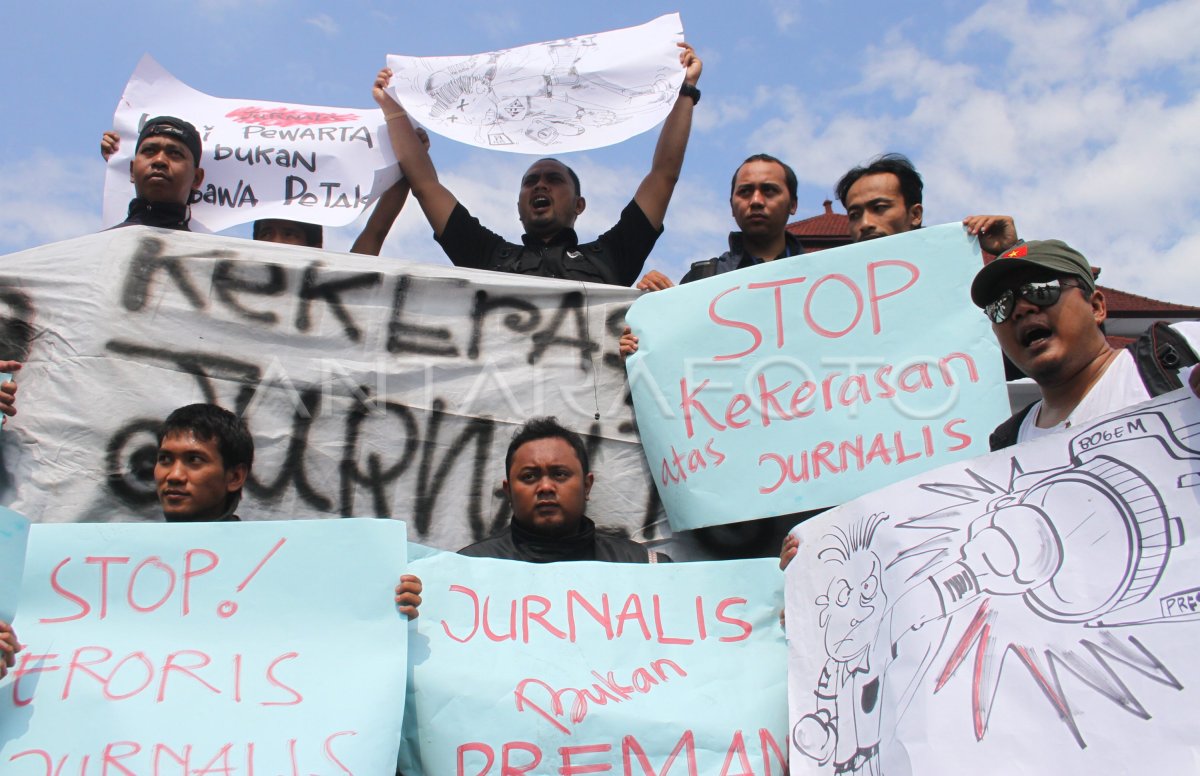 ANTI KEKERASAN JURNALIS | ANTARA Foto