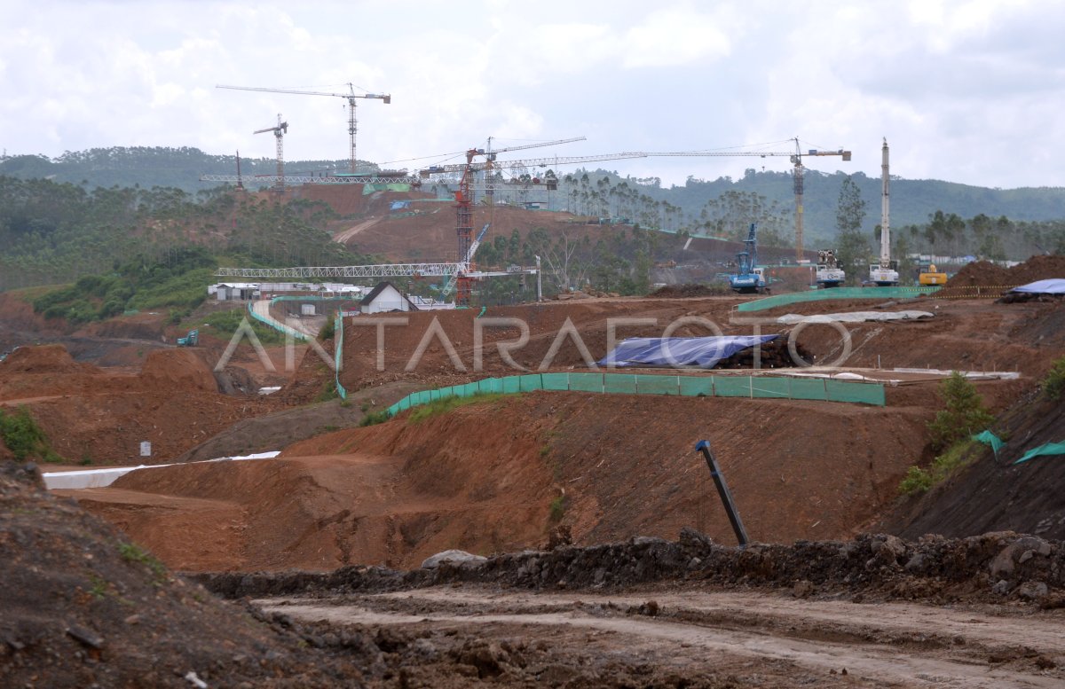 Pembangunan IKN Nusantara | ANTARA Foto