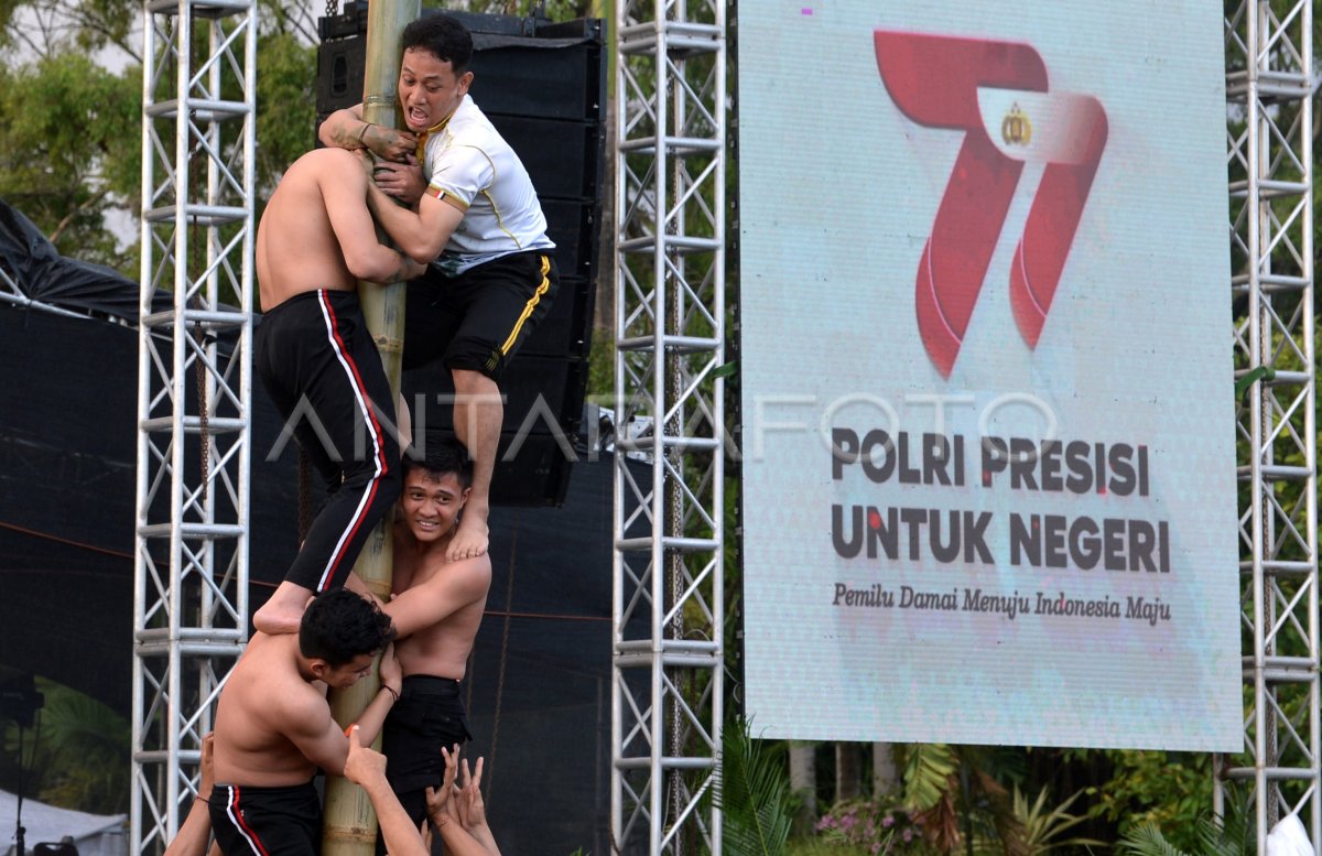 Lomba permainan tradisional Hari Bhayangkara