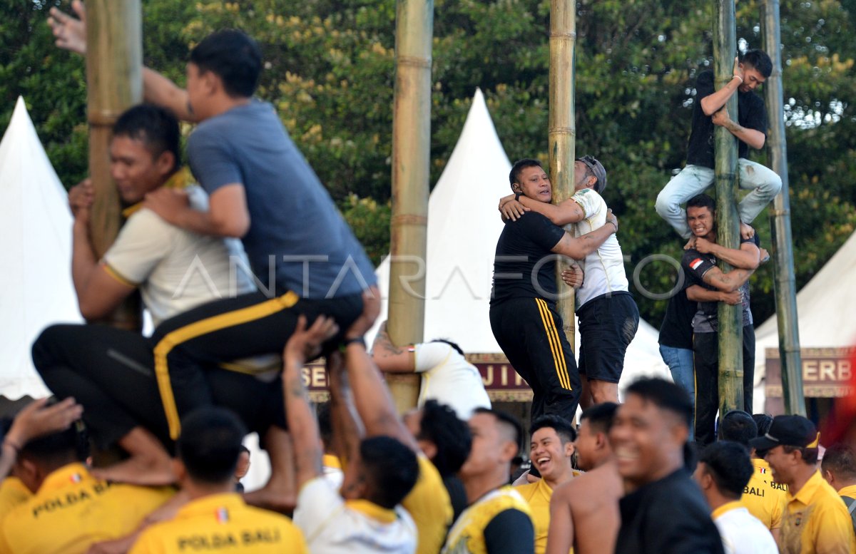 Lomba permainan tradisional Hari Bhayangkara