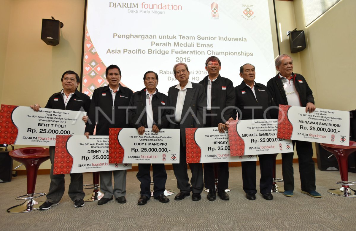 APRESIASI ATLET BRIDGE BERPRESTASI | ANTARA Foto