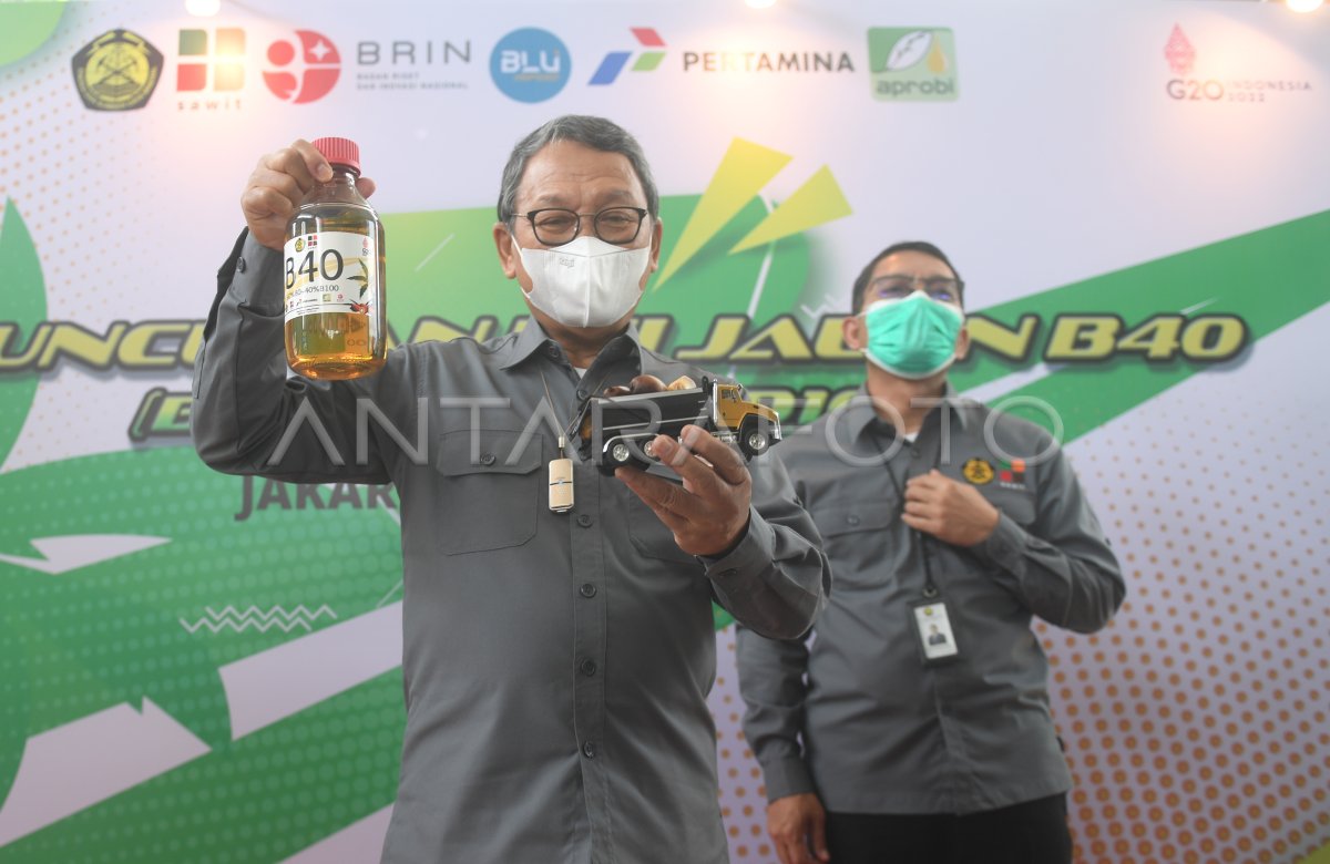 UJI JALAN KENDARAAN BERBAHAN BAKAR B40 | ANTARA Foto