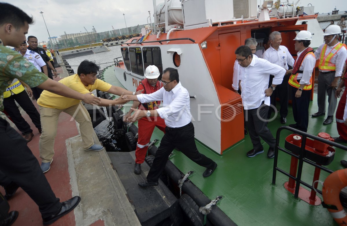 Menhub Sidak Ke Pelabuhan Tanjung Priok Antara Foto