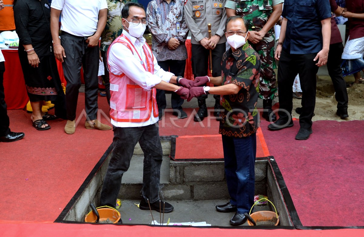 REVITALISASI BANGUNAN TERMINAL VVIP BANDARA BALI | ANTARA Foto