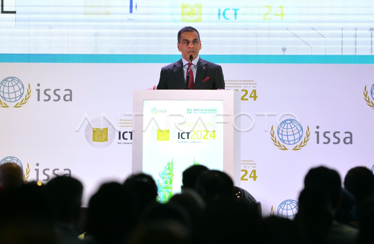 Konferensi internasional ICT 2024 ANTARA Foto