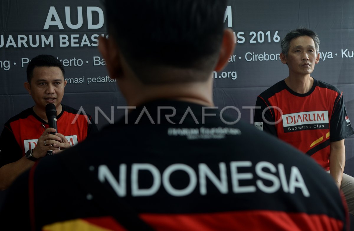 BEASISWA BULUTANGKIS DJARUM FOUNDATION | ANTARA Foto