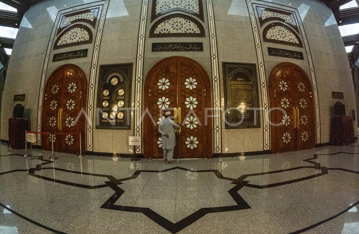 Masjid Jame Asr Hassanil Bolkiah Brunei Darussalam Antara Foto