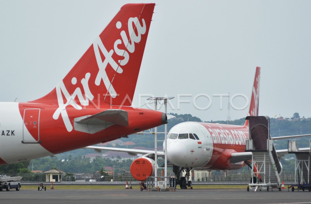 PENGHENTIAN OPERASIONAL BANDARA NGURAH RAI | ANTARA Foto