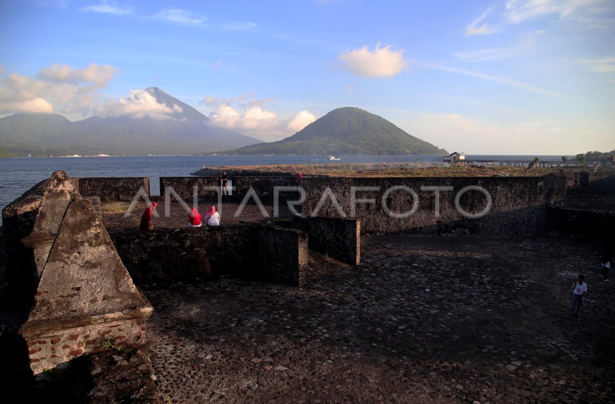 Wisata sejarah Benteng Kalamata di Ternate