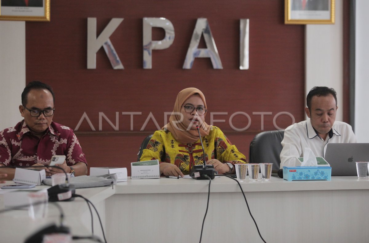 Laporan Kinerja KPAI Tahun 2023 | ANTARA Foto