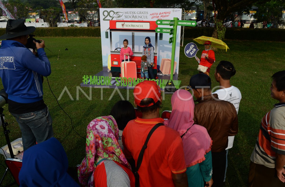 MUDIK GRATIS SIDO MUNCUL ANTARA Foto MUDIK GRATIS SIDO MUNCUL ANTARA Foto