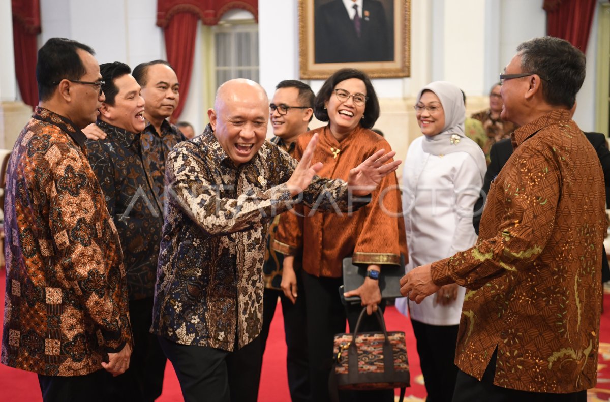 Sidang Kabinet Paripurna Bahas Rancangan APBN 2024 | ANTARA Foto