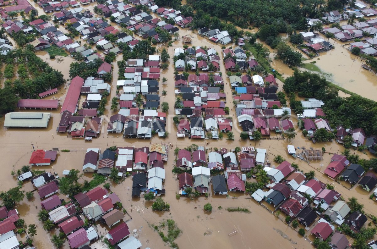 Banjir Semakin Meluas Di Aceh Barat Antara Foto