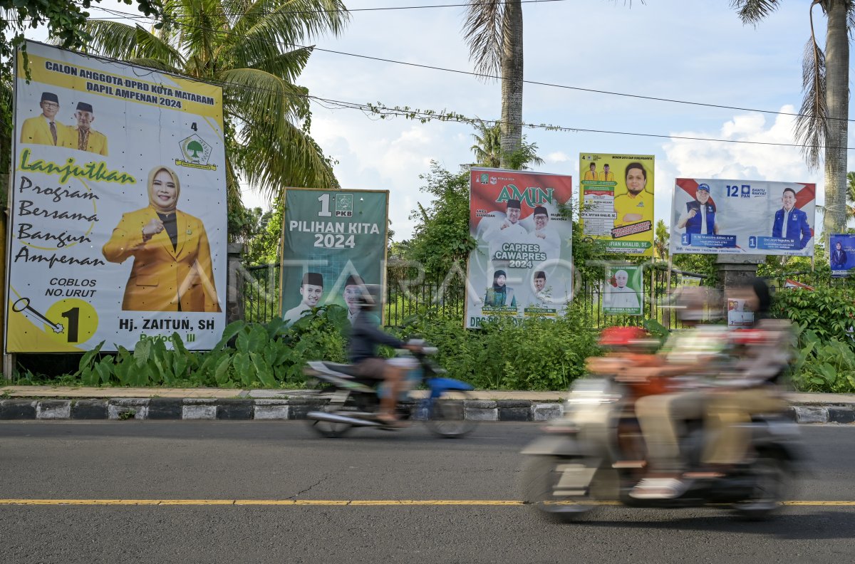 Masa Tenang Pemilu 2024 | ANTARA Foto