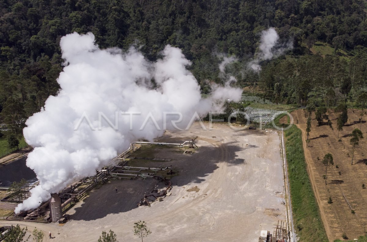 Uji Produksi Sumur Pltp Wayang Windu Antara Foto