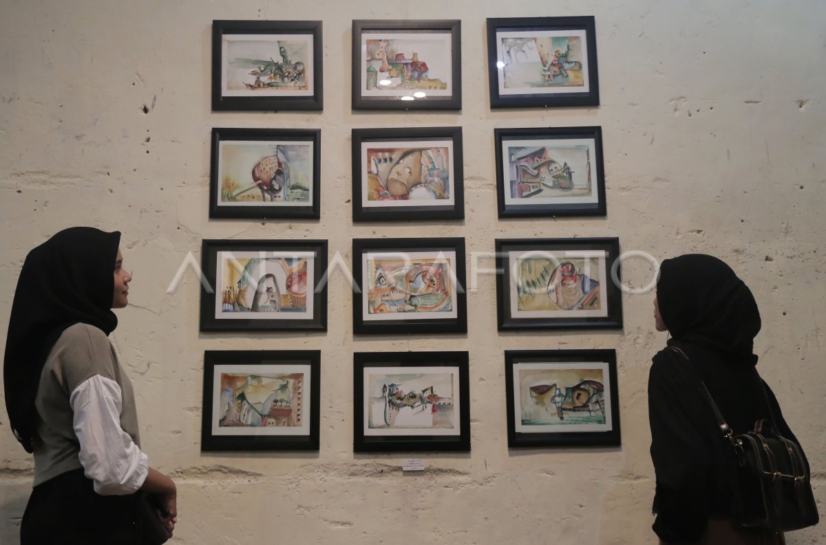 Pameran Drawing bertema sana sini menggambar