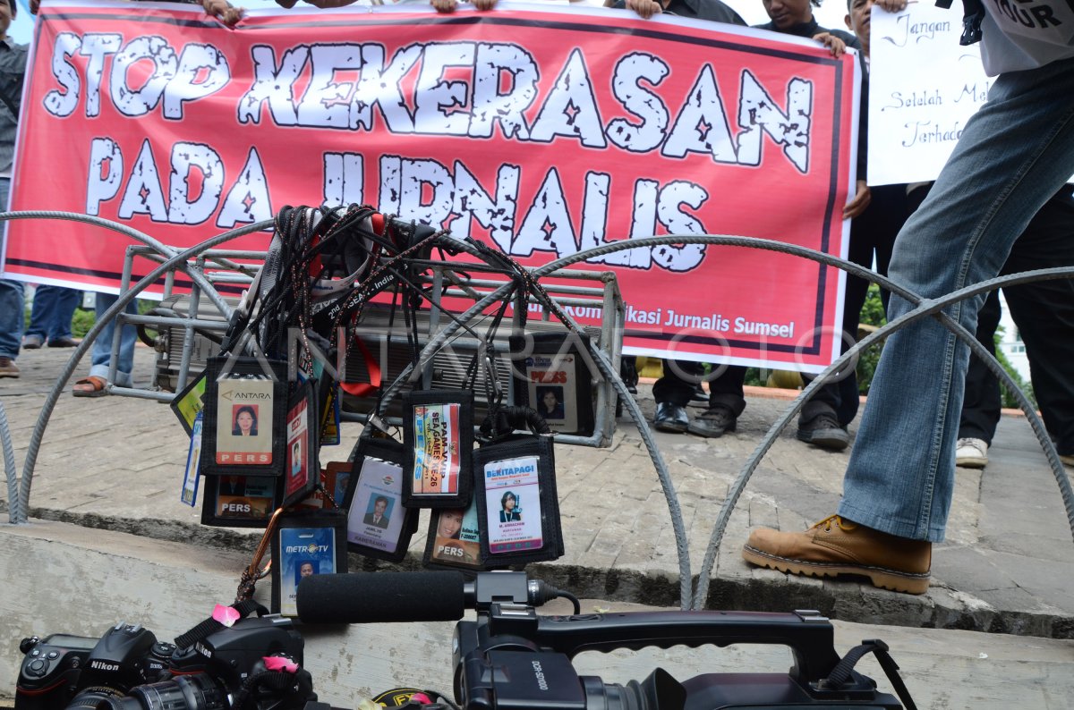 STOP KEKERASAN PADA JURNALIS | ANTARA Foto