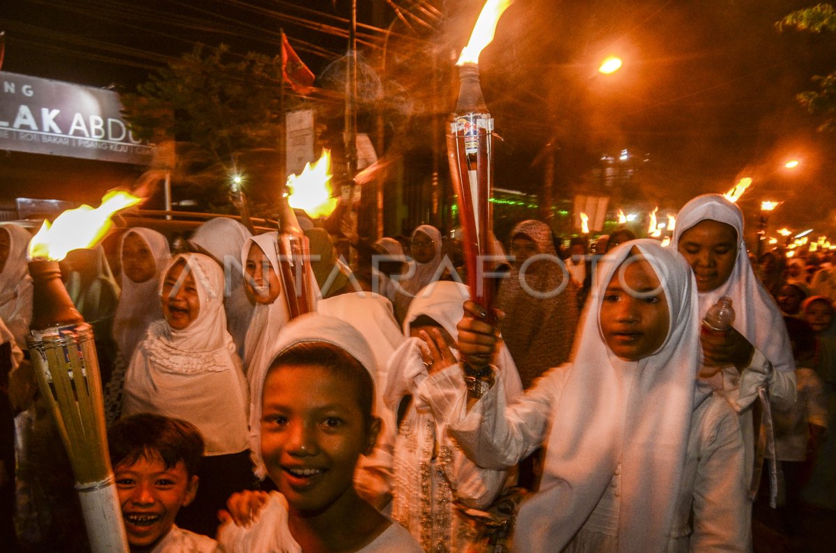 Pawai Tahun Baru Islam Di Bekasi Antara Foto