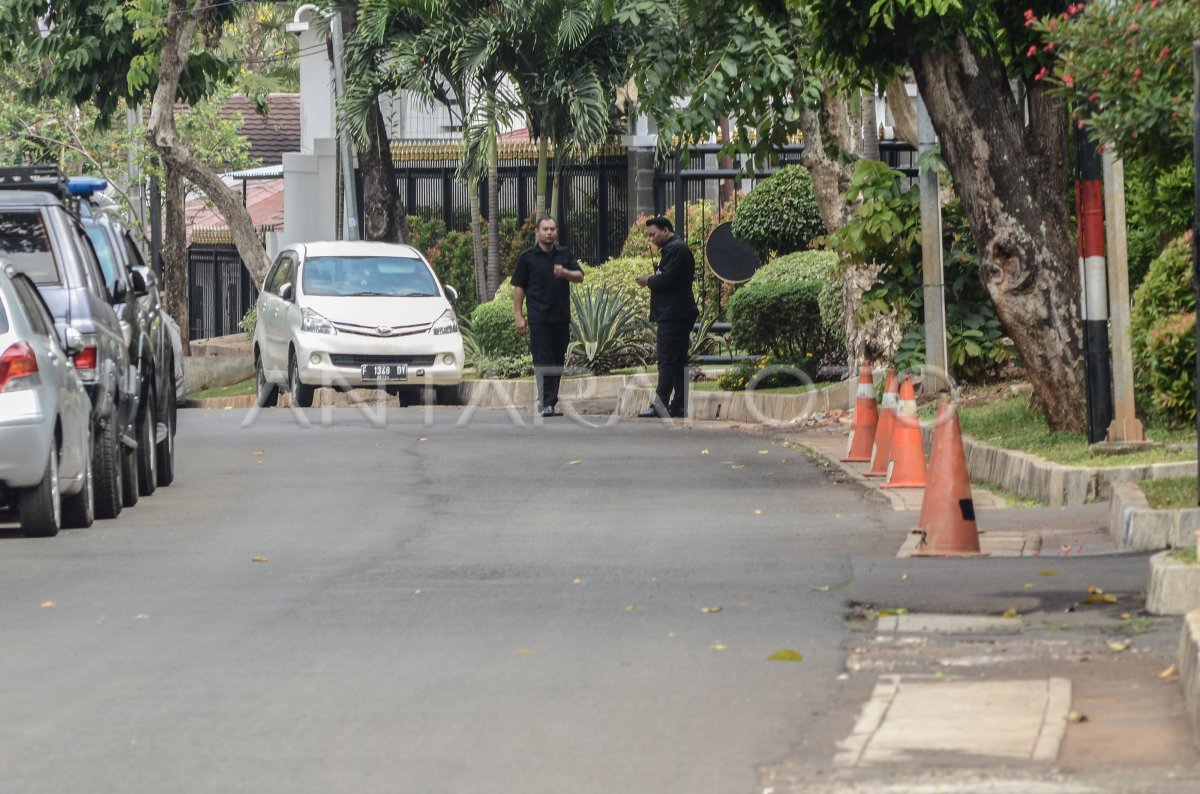 PENGAMANAN RUMAH DINAS MENTERI DIPERKETAT