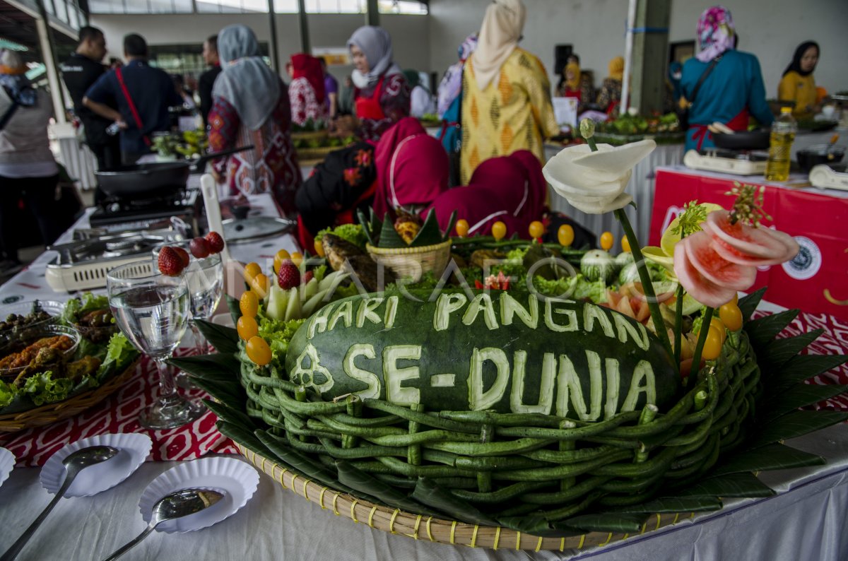 Peringatan Hari Pangan Sedunia Pemprov Jabar Antara Foto