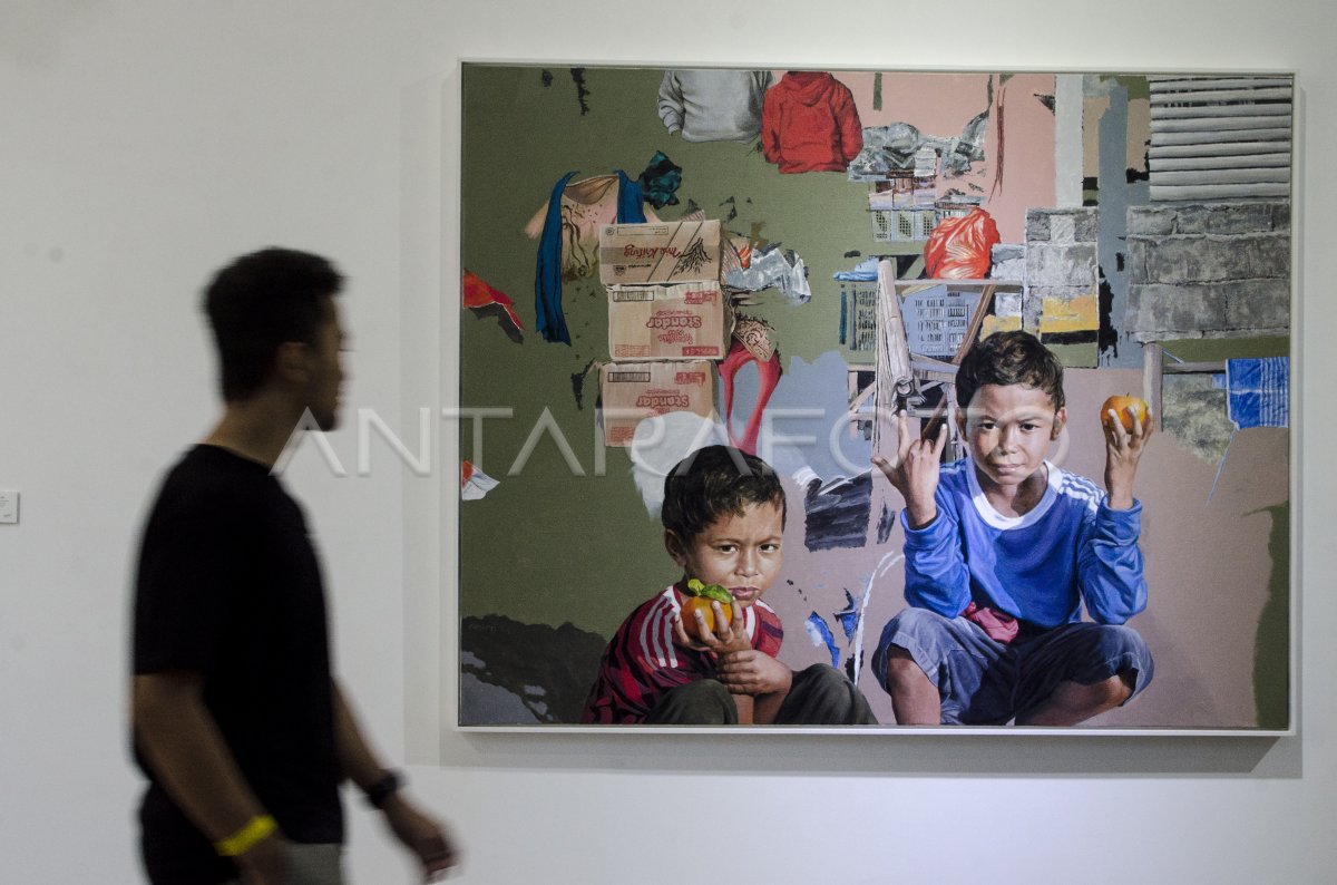 Pameran seni rupa di Bandung