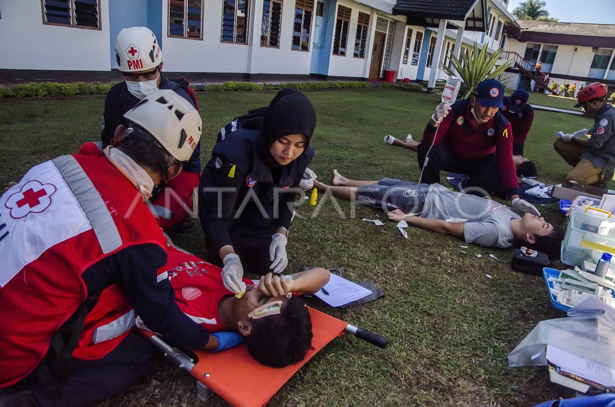 Simulasi penanganan gempa Sesar Lembang