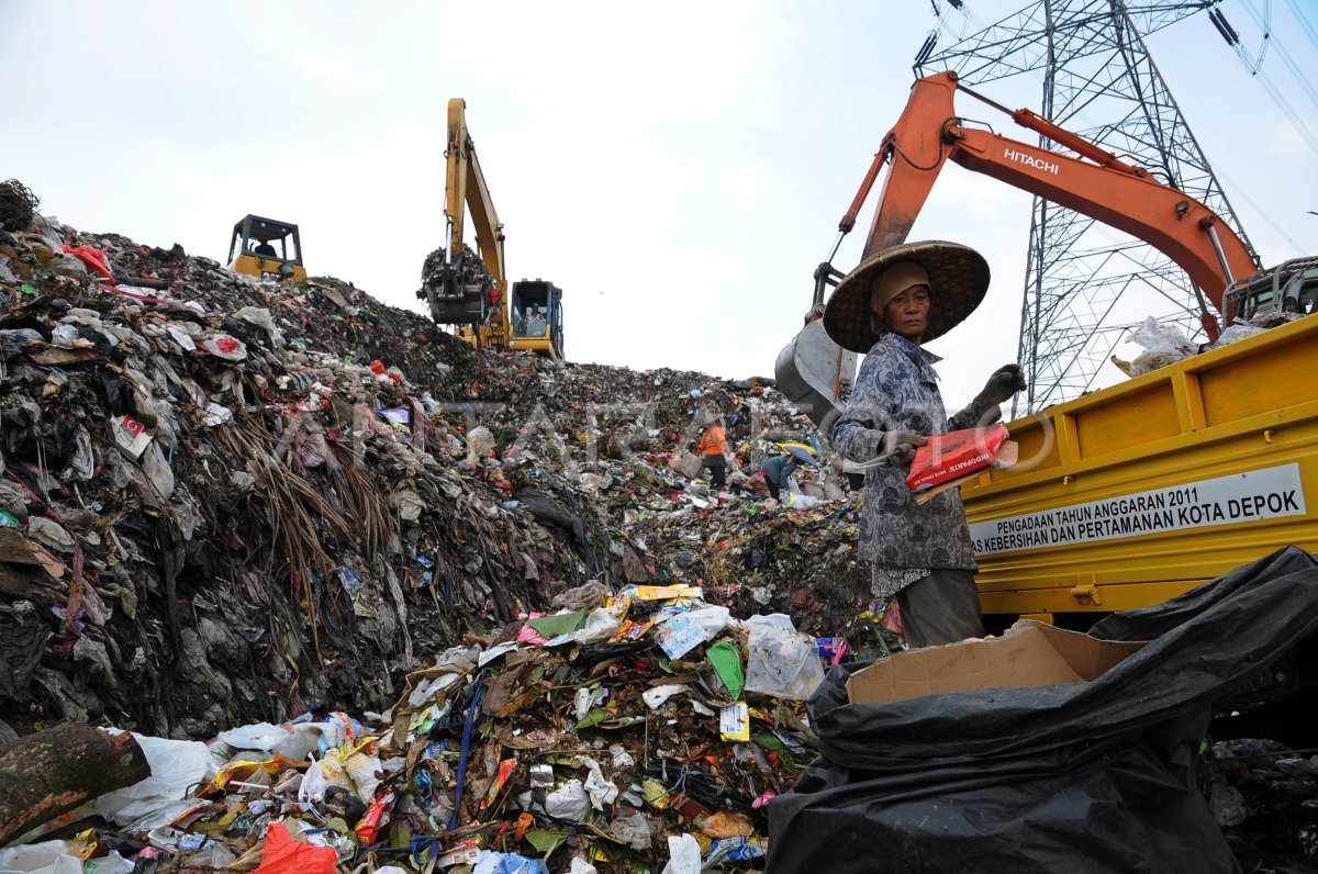 Tpa Cipayung Kelebihan Muatan Antara Foto