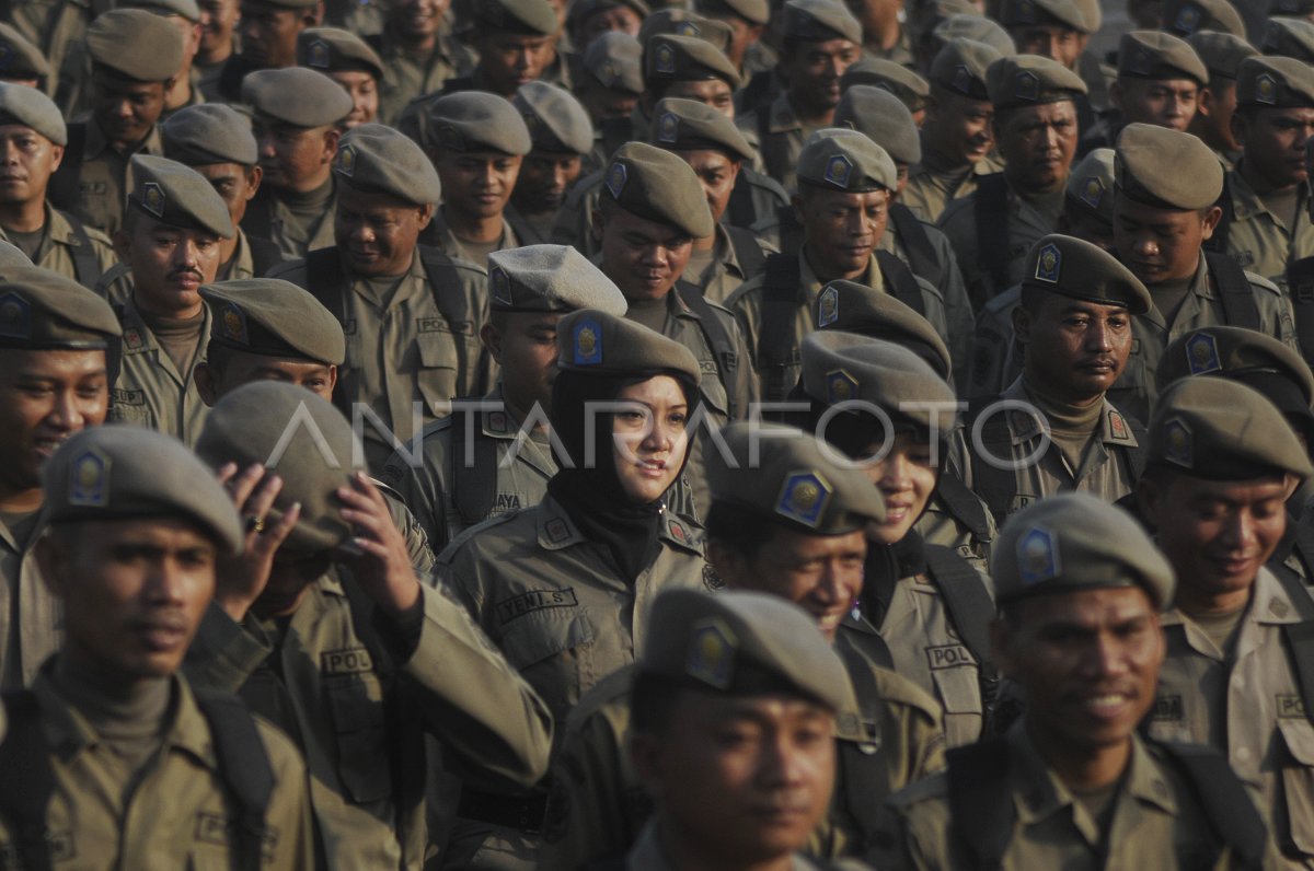 Hut Satpol Pp Antara Foto