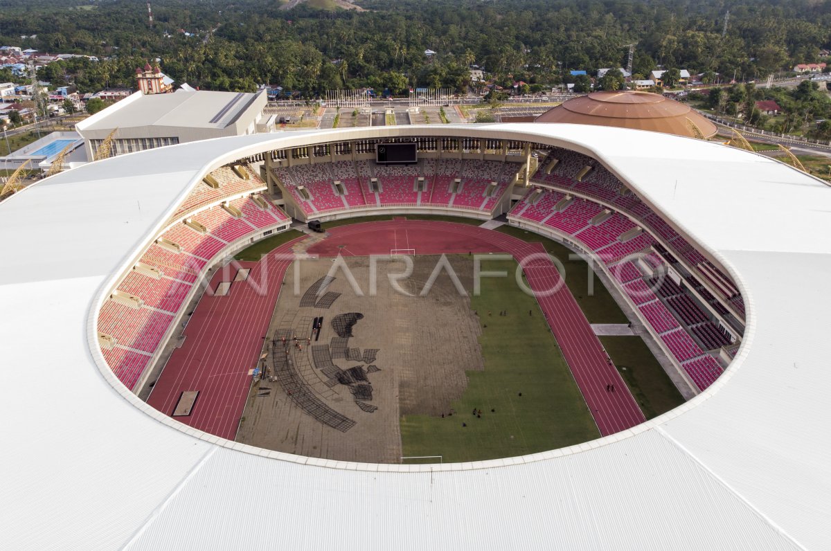 STADION LUKAS ENEMBE DI PAPUA | ANTARA Foto