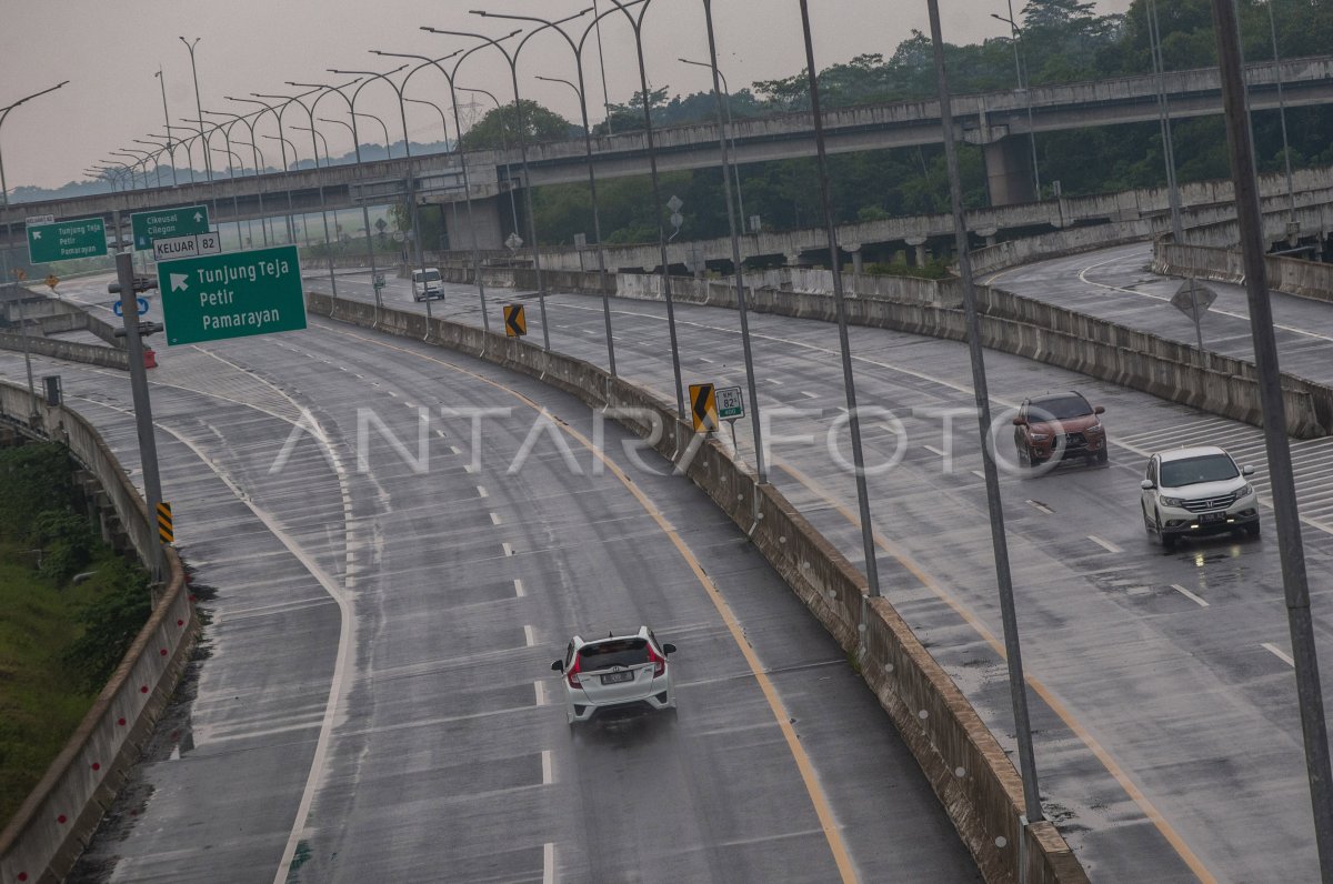 PROGRES PEMBANGUNAN TOL SERANG-PANIMBANG SEKSI II | ANTARA Foto