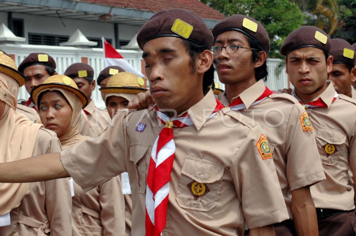 PRAMUKA | ANTARA Foto