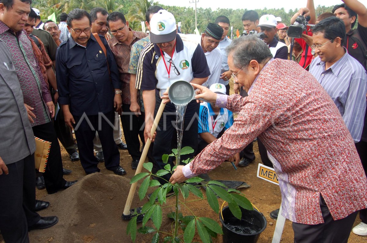 REPITALISASI KEBUN KARET | ANTARA Foto