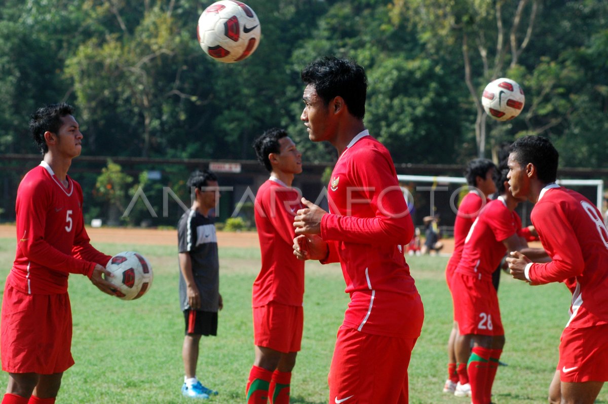 Pemusatan Latihan Timnas Antara Foto