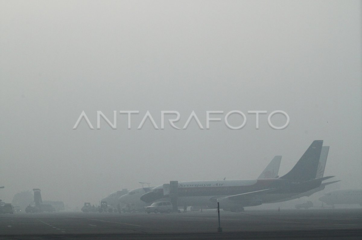 KABUT ASAP ANTARA Foto