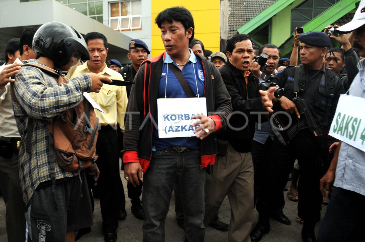 REKONTRUKSI PEMBUNUHAN MAHASISWA | ANTARA Foto