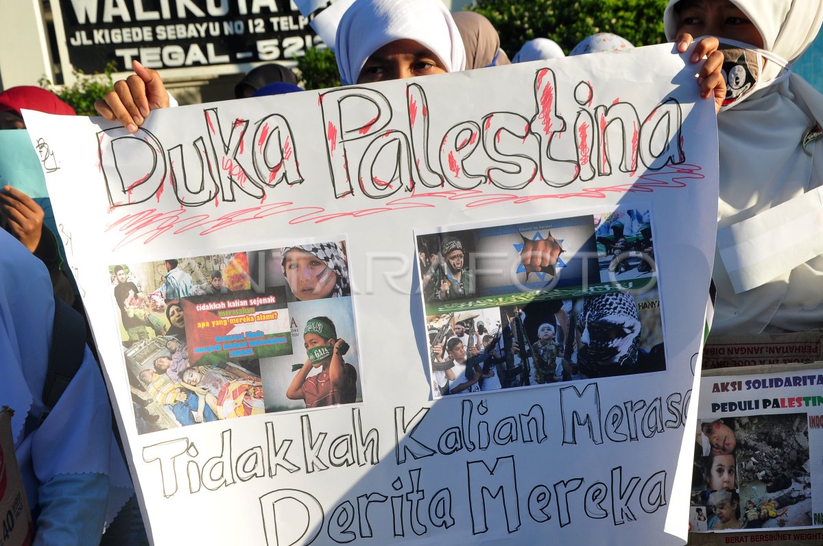 SOLIDARITAS UNTUK PALESTINA | ANTARA Foto